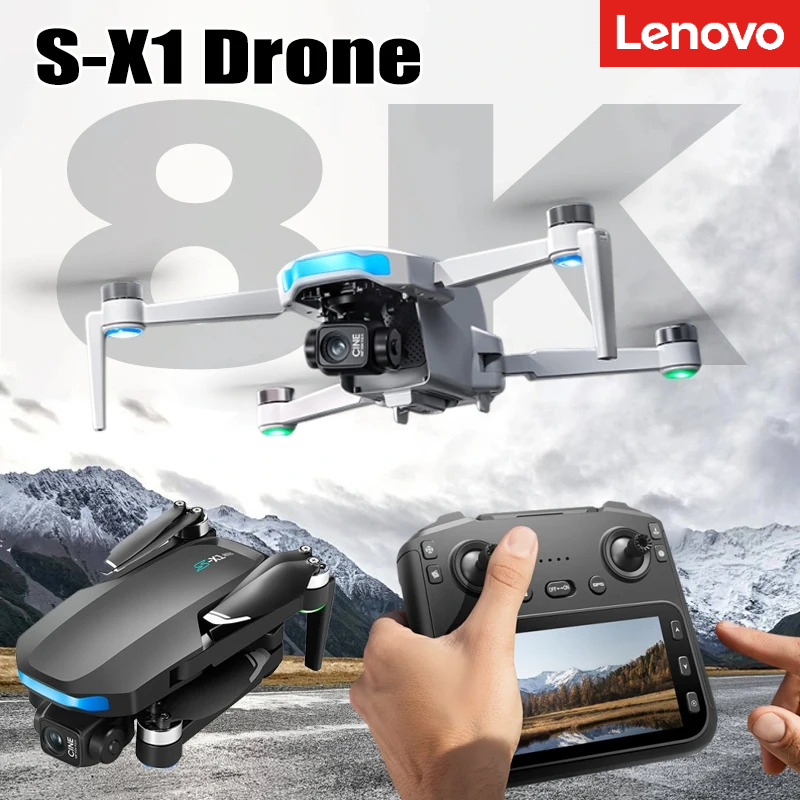 Drone Photogrammetry - Drone Lenovo S-X1 8K HD Profissional