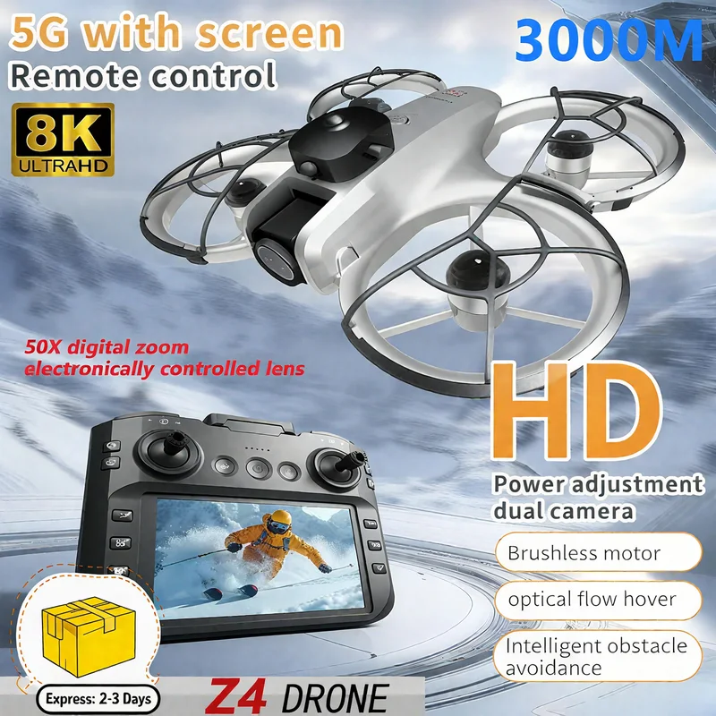 Novo Drone MINI Z4 4K Profissi - Drone Lidar avaliação e preço