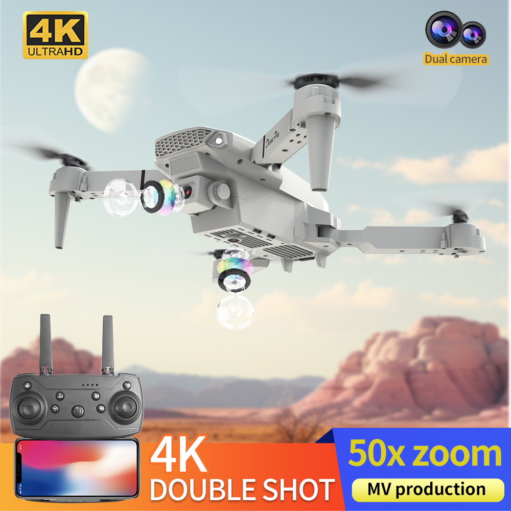 2026 NOVO E88 Drone RC Profiss - Drone Lidar avaliação e preço