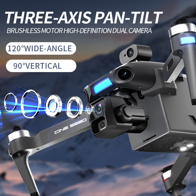Novo Drone 8K com Câmera Dupla - Drone Mapping avaliação e preço