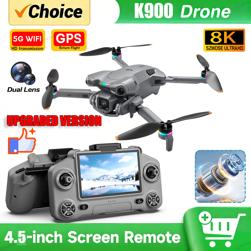 Novo Drone K900 MAX com Câmera - Drone Mapping avaliação e preço