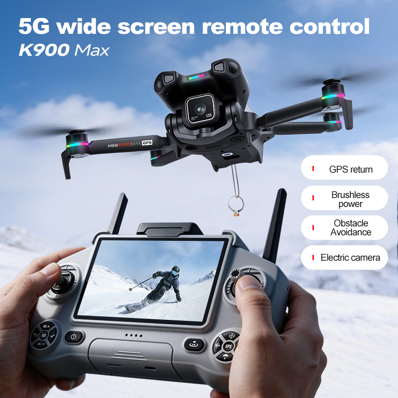 Novo Drone K900 MAX com Câmera - Drone Mapping avaliação e preço