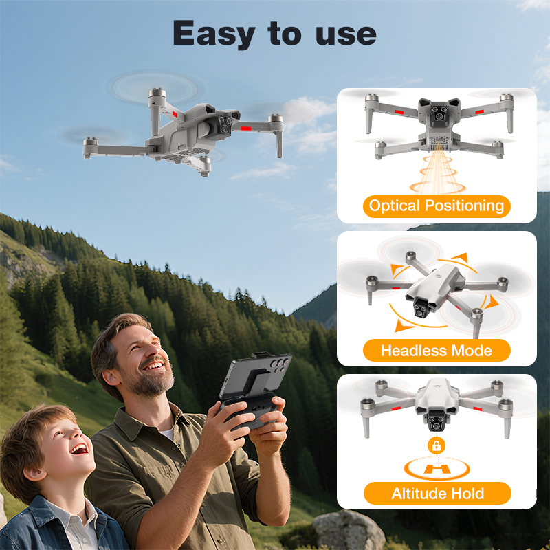 NOVO Drone L017 Pro Brushless  - Drone Lidar avaliação e preço